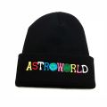 Travi$ Scott Knitted Hat New ASTROWORLD Beanie embroidery Astroworld Ski Warm Winter Unisex Travis Scott Skullies Beanies. 