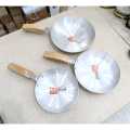 3Pcs King Chef Baby Size Small-Sized Cookware Frying Pan Set, Ideal For Frying, Storage, Cooking, Heating Frozen Foods, 100% Pure Aluminium. 