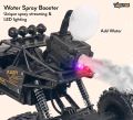Smoke Rock Crawler Electric RC Vehicles Alloyed Remote Control Booster Spray Toy Car for Kids & Boys Monster RC Truck with Rechargeable Rc Car 4x4 High Speed. 