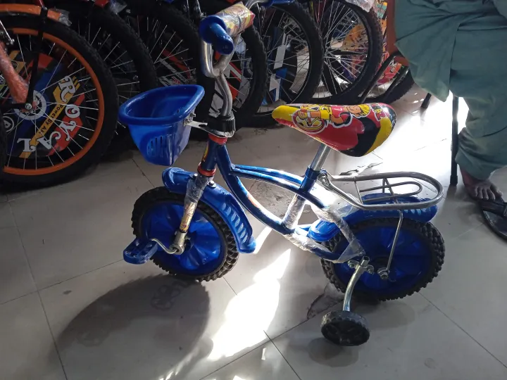 Baby%20Cycle%2012%20inch%20Kids%20Bicycle%20With%20Front%20Basket%20&%20Supporting%20Tire%202-5%20Years%20Old%20Baby%20-%20Image%205