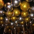 35pcs 10 inch Original Shiny 15pcs Silver 20pcs Golden Chrome Balloons Genuine Solid shiny Metallic Chrome balloon Silver Theme Balloon Party helium Balloons High Quality Latex Balloon  Birthday Party Decoration, Wedding. 
