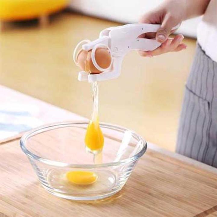 Handheld ez Crackerr Egg Crackerr with Separator Egg beaters Kitchen Tools