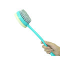 Long Handle Bathing Brush and Scrub - Bath Brush with Sponge - Effective Cleaning. 