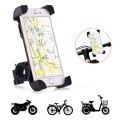 Universal Motor Bike, Bicycles Mobile Phone Holder Stand tripod For Driving Navigation For All Smart phones iPhone, samsung, hawawai, oppo - Multi Color. 