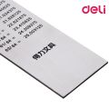 Deli Metal Ruler Silver 15/20/30cm Stainless Steel Straight Rulers Functional Mapping Tool School Office Drawing Supplies. 