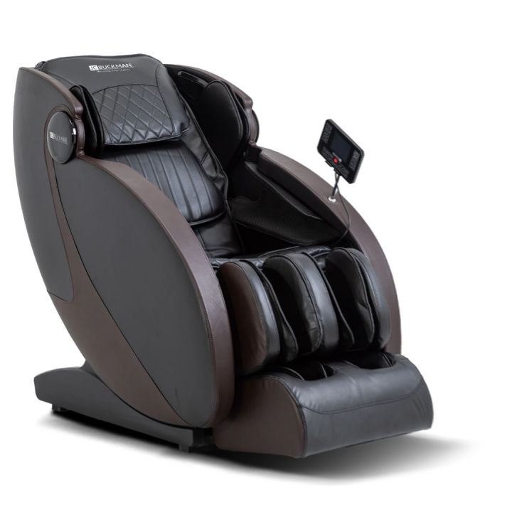 JC Buckman IndulgeUs Massage Chair with Hip Massage, Back Heat Massage, Zero Gravity and Smart LCD Touch Screen