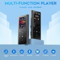 "64GB Bluetooth MP3 Player - Portable Music Player with Built-in Speaker, FM Radio, Voice Recorder, and HiFi Sound - Lightweight Design for Sports"C R116 BLACCK. 