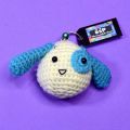 Puppy - collectibles handmade / handwoven / amigurumi crochet keychain /key chain - bag hanging accessories for kids - boys and girls. 