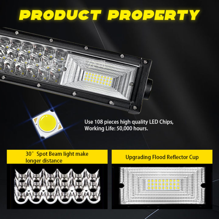 Super%20Bright%20Bar%20Lights%2022%20Inch%20Length%203%20Row%20Curved%20Led%20Light%20Bar%20-%206000k%20-%20Image%205