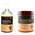 Keratin shampoo +keratin hair mask 2 pcs deal Keratin Hair Care Balance Hair Mask & Hair Treatment – (500ml). 