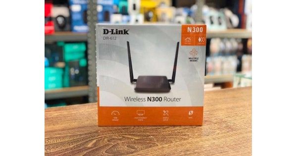 D-Link DIR-612 Wireless N300 2.4GHhz Single Band WI-FI Router with two 5 DBI External Antenna DLINK DIR612