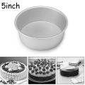 1 pc Round Cake Mold Set Cake Tray Set Non-Stick Baking Pan 5Inch Cake Mould Removable Bottom. 