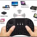 RGB Mini Wireless Keyboard - Air Touchpad Mouse - Rechargeable Battery - Backlit - Perfect for Android TV Boxes, Smart TVs, Pcs, and More. 