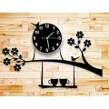 Wall Clock Cup Tree "Stylish Clock Wall for Room: New and Fancy Clocks for Bedroom and Drawing Room" "Stylish Wall Clocks for Rooms: Enhance Your Bedroom and Drawing Room with a Fancy Pendulum Clock". 