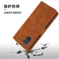 Suitable for Samsung Phone Case New Leather Case logo Flip diy Magnetic Drop-Resistant Manual Multi-Aspect Protection. 