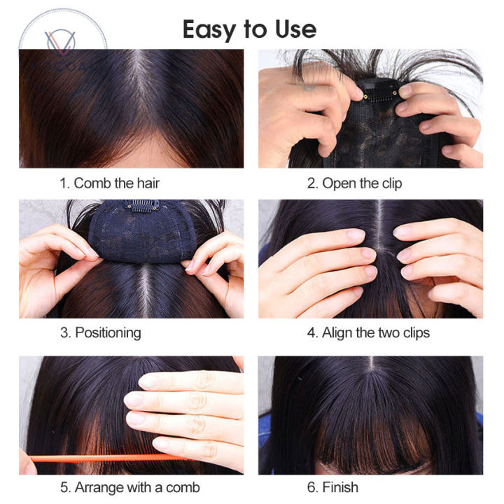 Vocoal%20Wig%2035CM%20Long%20Straight%20Hair%20Wig%20Natural%20Hairline%20Real%20Hair%20Wig%20Extensions%20Heat%20Resistant%20Synthetic%20Wig%20Invisible%20Seamless%20Wig%20Straight%20Clip%20In%20Hair%20Extensions%20Hairpiece%20With%20Bangs%20For%20Girls%20Women%20Ladies%20Thinning%20Hair%20-%20Image%209