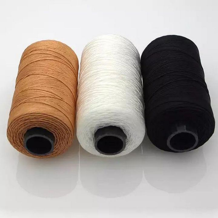 3pcs 300 Meter each  0.7MM Nylon Sole Abrasion-Resistant Thread Cord Sewing Craft for DIY Leather Hand Stitching fishing Nets-KS