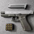 Automatic High Quality GLOCK 9mm Toy For Boys And Girls. 