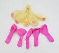 5 PINK BALLOON AND 5 CONFETTI FILLED BALLOONS ( PACK OF 10 LATEX BALLOONS ). 