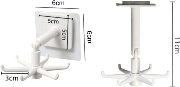 360%20Degrees%20Adhesive%20Hook%20Kitchen%20Bathroom%20Storage%20Hanger%20Wall%20Hanging%20Cabinet%20Shelf%20Rotating%20Folding%20Hooks%20Foldable%20Rotatable%20Mounted%20Organizer%20Holder%20Moisture%20Proof%20Swivel%20Seamless%20Hangers%20Mount%20Adhesive%20Strong%20Bearing%20Manual%20Detachable%20-%20Image%205