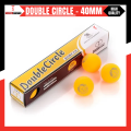 Table tennis, table tennis ball 40mm, double circle table tennis ball. 
