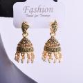 Fancy Round Earring - Imitation. 