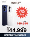 LIMITED Offer: OPPO Reno13 5G | 12GB RAM + 256GB ROM. 