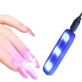 3W uv light Portable Mini USB and c type Nail Art Dryer UV Gel Polish dryer. 
