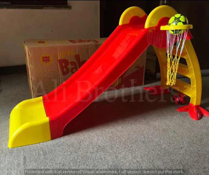 Kids%20Slide%203%20step%20with%20strong%20Base%20With%20Basket%20Ball%20Hope,%20Kids%20Imported%20plastic%20slide,%20Baby%20Garden%20Slide%20Toys%20Boys%20and%20Girls%20Perfect%20Toys%20for%20Home%20Indoor%20or%20Outdoor%20For%201%20Year%20to%2010%20Years%20Kids,%20Heavy%20and%20Smooth%20Slide,%20Baby%20Slide,%20-%20Image%202