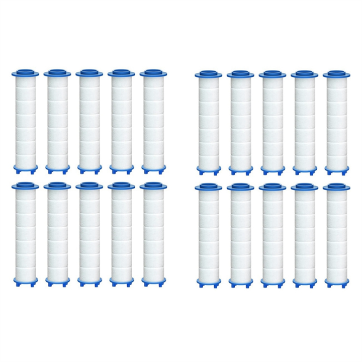 20Pcs Replacement Shower Filter for Hard Water - High Output Shower Water Filter to Remove Chlorine and Fluoride Replacement Parts