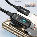 FASTER 60W USB-C TO USB-C DIGITAL DATA CABLE. 
