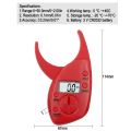 Measuring instruments Fold Analyzer Measurement Analyzer Digital Skinfold Slimming Tester Scales Fitness Skinfold Caliper LCD Display Body Fat Caliper. 