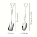 Creative Fruit Spoon Shovel Shaped Pack Of 2. 
