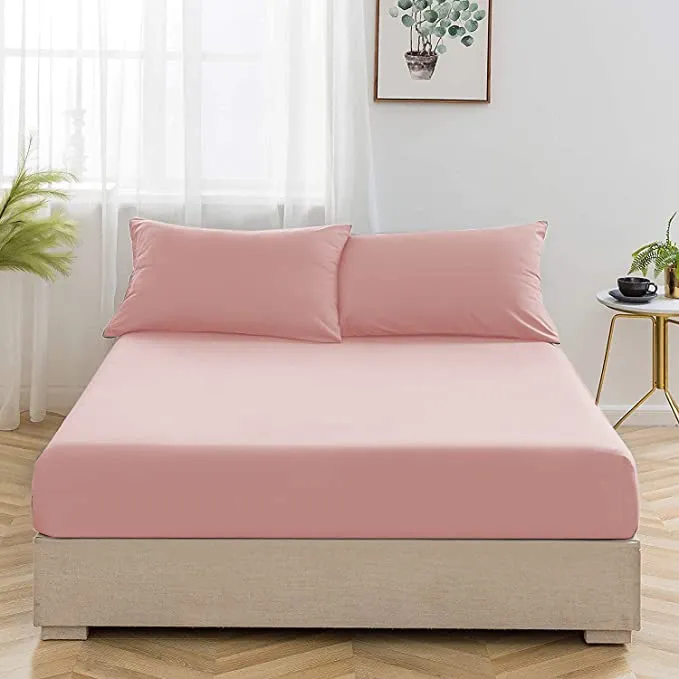 Jersey%20Fitted%20Bed%20Sheet%20With%20Pillow%20Cover,%20For%20Single%20And%20Double%20BedSheet%20with%20Pillow%20Case%20-%20Image%203