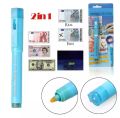 2in1 Money Checker Pen UV Light Pen Euro Pen. 