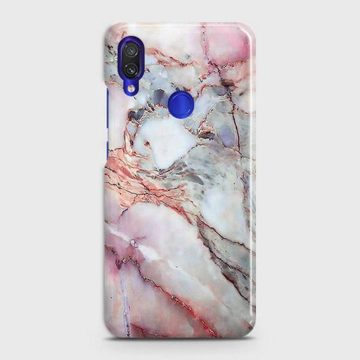 Violet Sky Marble 3D Trendy Case For Xiaomi Redmi Note 7 Pro