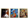 8x10 inch Sufi Wall Art Photo Frame Glass front 3 PCS Nature Picture Frames Wall photo frame Black Picture Frame & Room Decor Foto frame. 