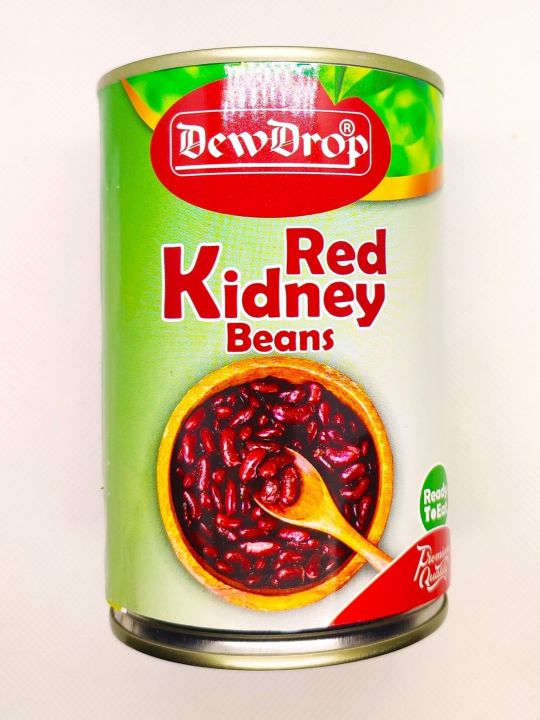 DewDrop Canned Red Kidney Beans 380 g Tin