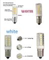 Fridge and Refrigerator Led Bulb Lamp E14 in White & Warm White colour, Fridge Bulb, Refrigerator Bulb, LED Fridge Bulb, LED Refrigerator Bulb, LED E14 Bulb, LED E14 Lamp Bulb. 