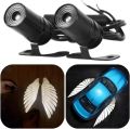 Motorcycle And Cars Angle Projection Wings Light Kit, Underbody WaterProof Ghost Shadow Light (2 Piece) | Wings Laser Fog Light For Bikes And Caars | Motorcycles LED light (12V, 5W) (Universal For Cars And Motorcyles) | Par Wali Light. 