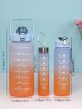 Jumbo Water Bottle 3 pc Set MULTI Colour. 