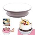 Kitchen Cake Decorating Icing Rotating Turntable Cake Stand Plastic. 