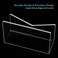 Acrylic Mail Holder Mail Organizer Countertop Print Mail Script Letter Holder For Desk Envelope Holder Letter Organizer For Home. 