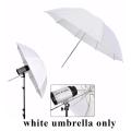 White Umbrella For Studio Photography Lighting - White. 