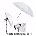 White Umbrella For Studio Photography Lighting - White. 