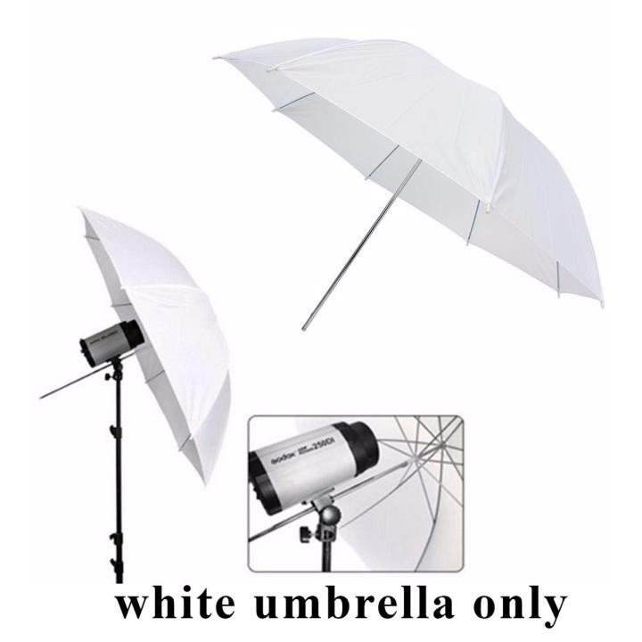 White Umbrella For Studio Photography Lighting - White