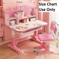 Study Table Chair Kids Boys Girls Imported Age 3-10 Years. 