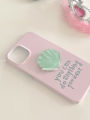QiaQia Mermaid Princess Milk Shake Powder Cute for iPhone 15/13pro/14Promax Apple 12/11/7Plus/12Mini Phone Case Hard Case. 