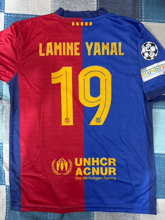Fc Barcelona 24/25 Football kit - Lamine Yamal Kit - Latest Barcelona Kit - Football jersey