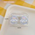 Kawaii Sanrio Kuromi Contact Lens Case - Adorable & Practical Storage. 